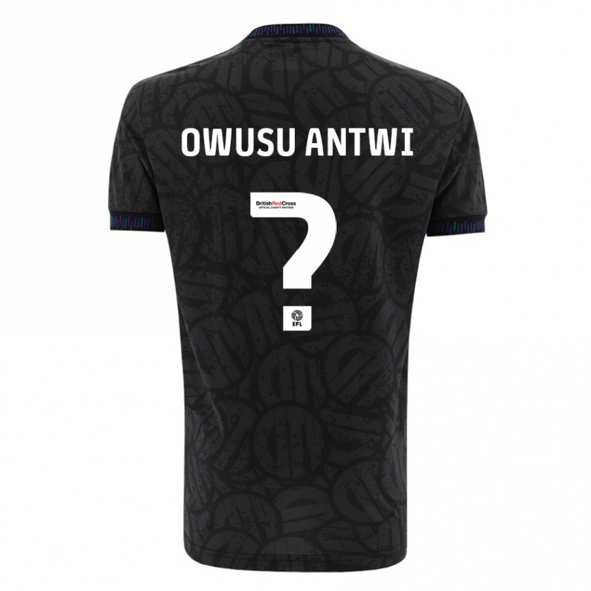 Vyrai Filbert Owusu-Antwi #0 Juoda Išvykos Marškinėliai 2023/24 T-Shirt
