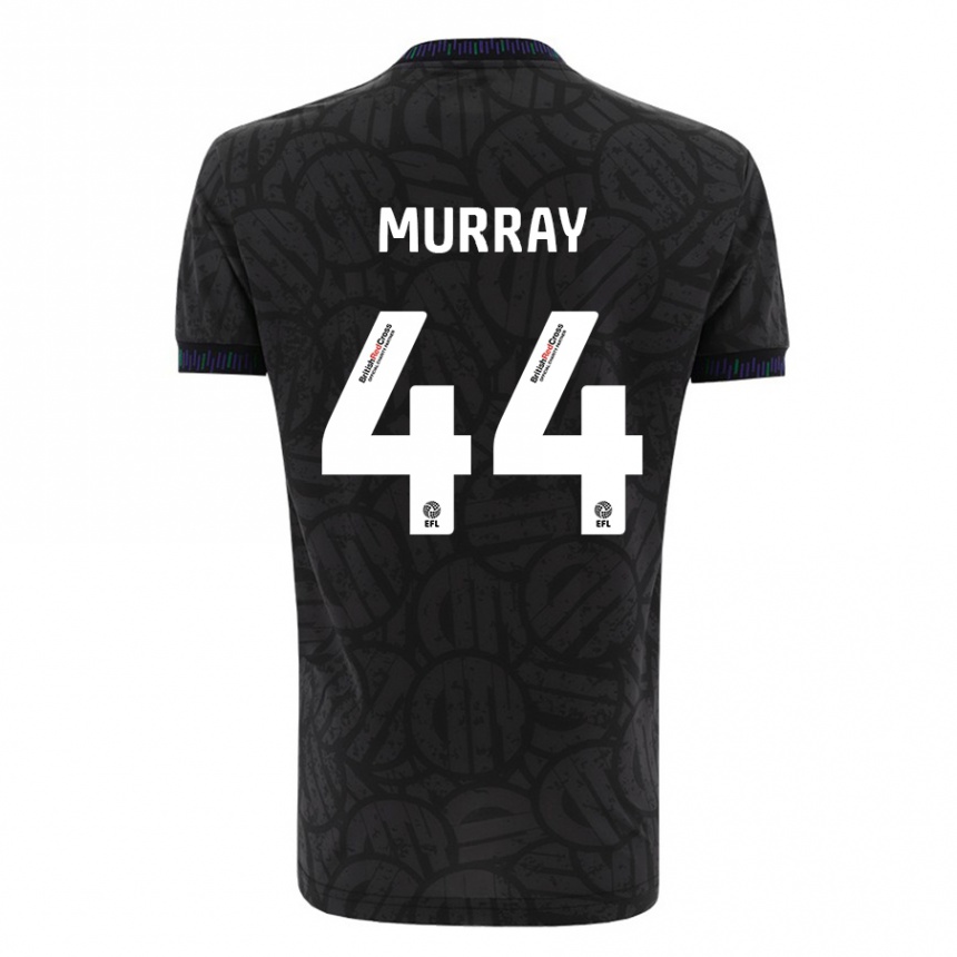 Vyrai Satara Murray #44 Juoda Išvykos Marškinėliai 2023/24 T-Shirt