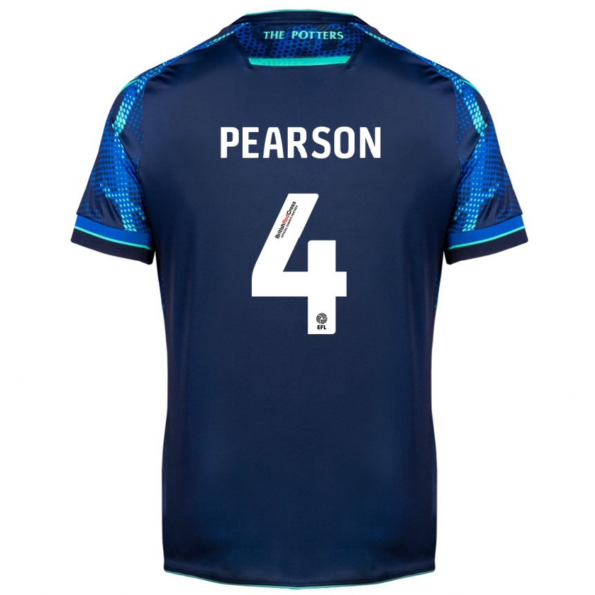 Vyrai Ben Pearson #4 Karinis Jūrų Laivynas Išvykos Marškinėliai 2023/24 T-Shirt