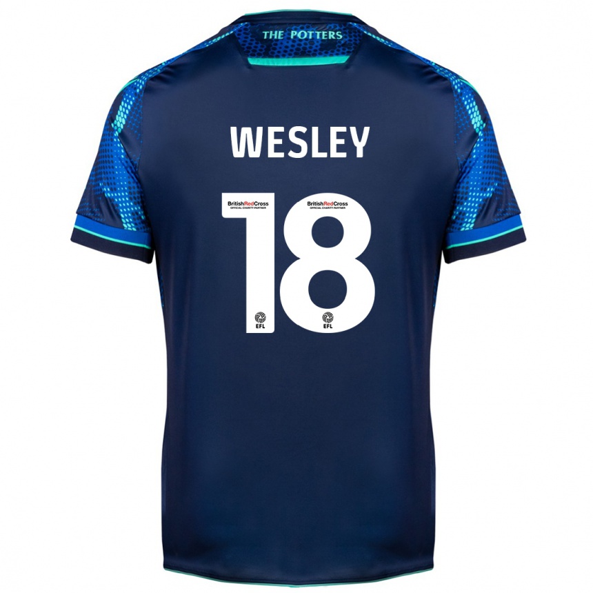 Vyrai Wesley Moraes #18 Karinis Jūrų Laivynas Išvykos Marškinėliai 2023/24 T-Shirt