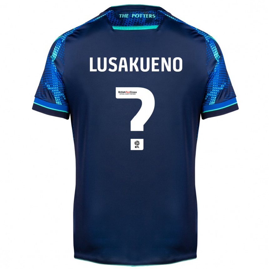 Vyrai Matty Lusakueno #0 Karinis Jūrų Laivynas Išvykos Marškinėliai 2023/24 T-Shirt