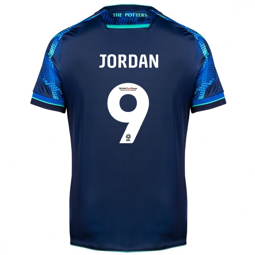 Vyrai Saffron Jordan #9 Karinis Jūrų Laivynas Išvykos Marškinėliai 2023/24 T-Shirt