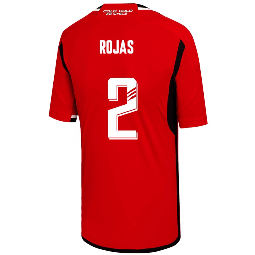 Vyrai Jeyson Rojas #2 Raudona Išvykos Marškinėliai 2023/24 T-Shirt
