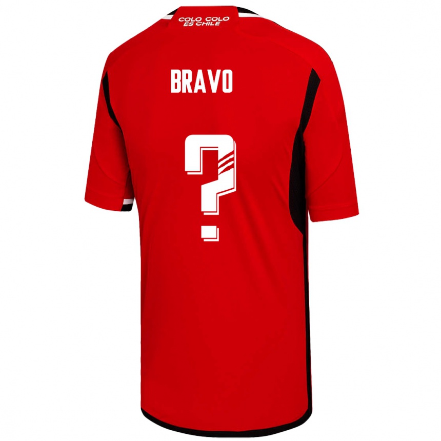 Vyrai Santiago Bravo #0 Raudona Išvykos Marškinėliai 2023/24 T-Shirt