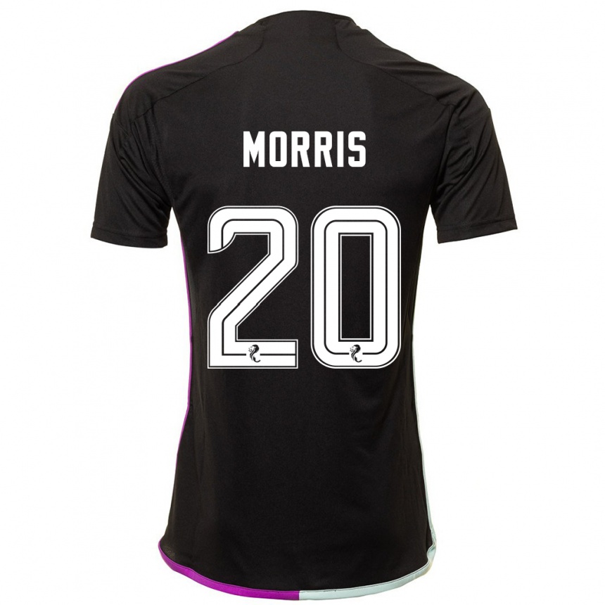 Vyrai Shayden Morris #20 Juoda Išvykos Marškinėliai 2023/24 T-Shirt
