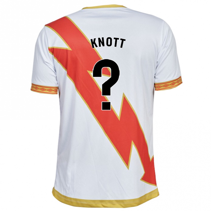 Moteriškas Stezo Knott #0 Baltas Namų Marškinėliai 2023/24 T-Shirt
