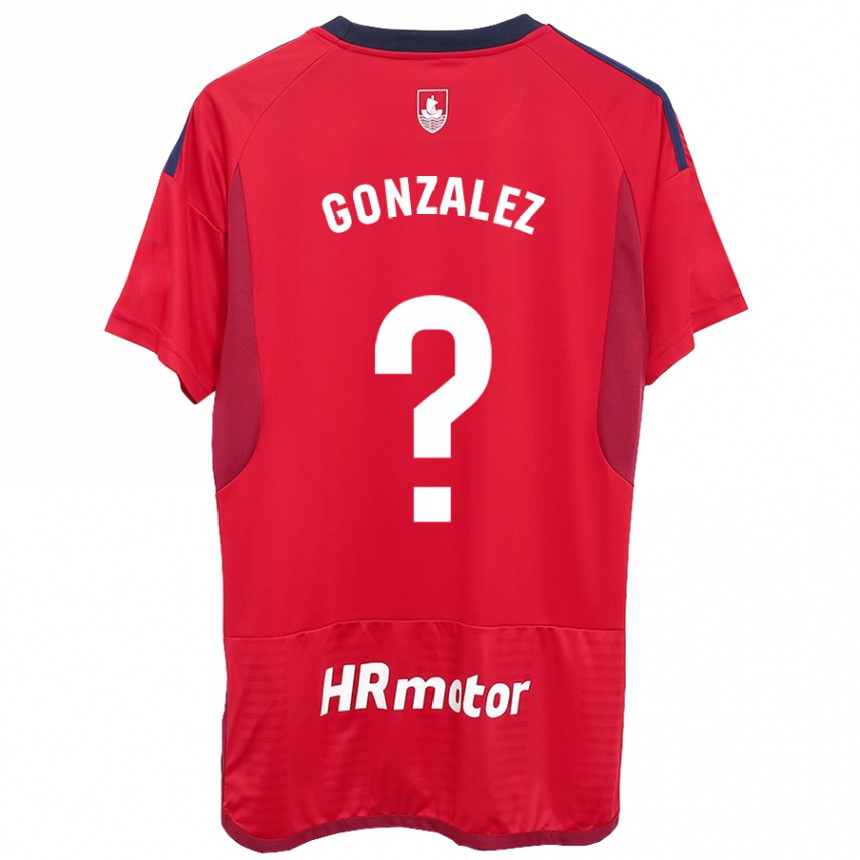 Moteriškas Iker González #0 Raudona Namų Marškinėliai 2023/24 T-Shirt