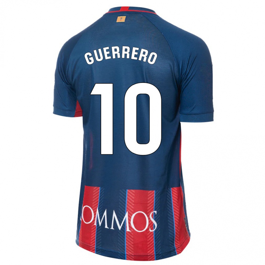 Moteriškas Fernando Guerrero #10 Karinis Jūrų Laivynas Namų Marškinėliai 2023/24 T-Shirt