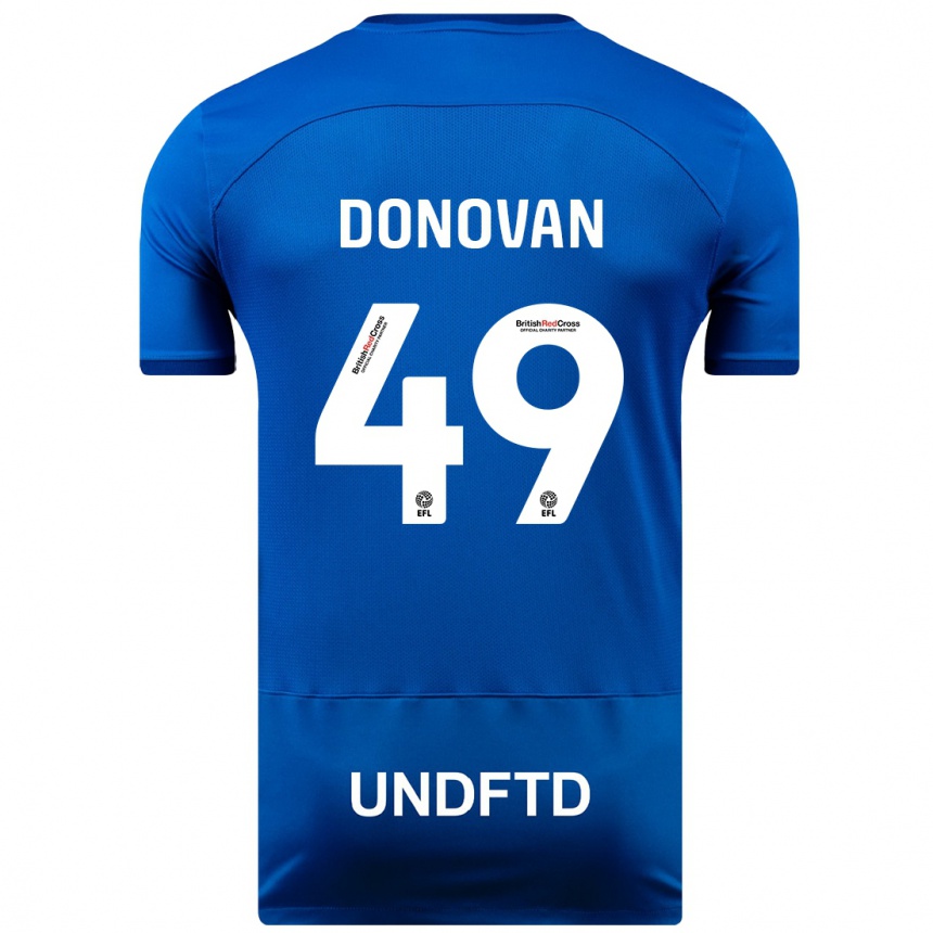 Moteriškas Romelle Donovan #49 Mėlyna Namų Marškinėliai 2023/24 T-Shirt