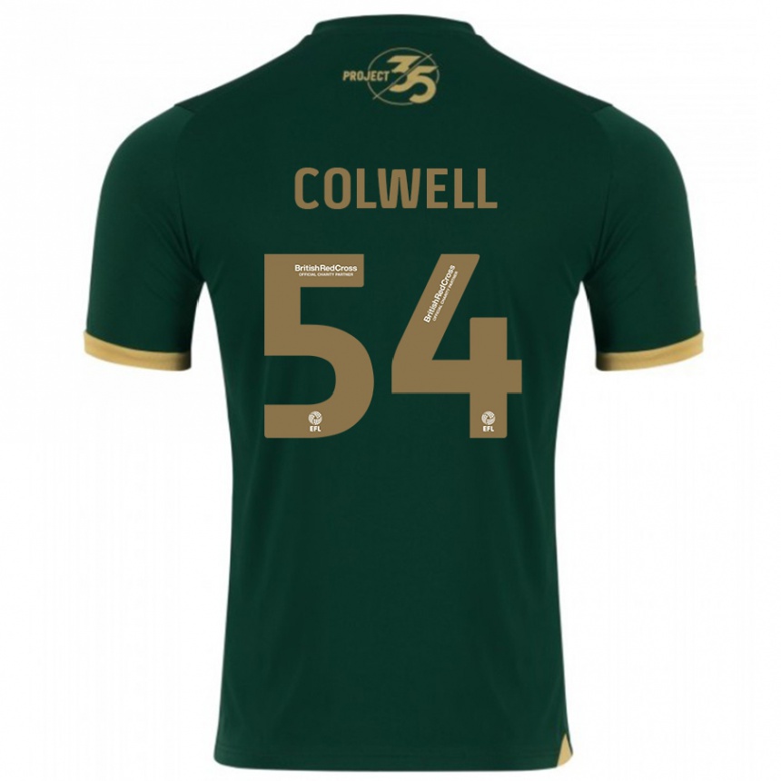 Moteriškas Lewis Colwell #54 Žalias Namų Marškinėliai 2023/24 T-Shirt