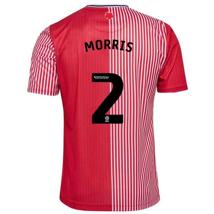 Moteriškas Ella Morris #2 Raudona Namų Marškinėliai 2023/24 T-Shirt