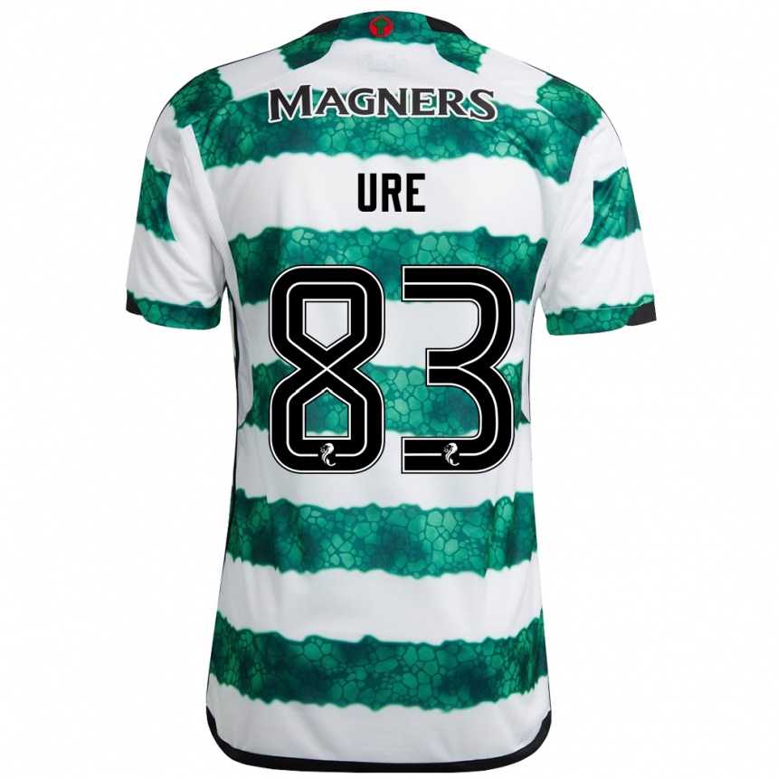 Moteriškas Kyle Ure #83 Žalias Namų Marškinėliai 2023/24 T-Shirt