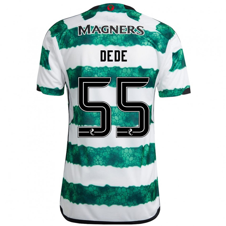 Moteriškas Josh Dede #55 Žalias Namų Marškinėliai 2023/24 T-Shirt