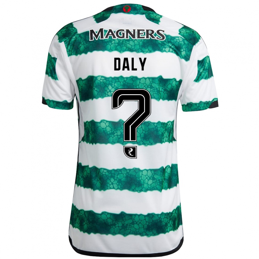 Moteriškas Kayden Daly #0 Žalias Namų Marškinėliai 2023/24 T-Shirt