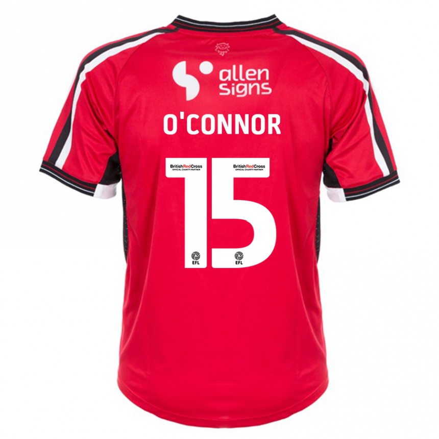 Moteriškas Paudie O'connor #15 Raudona Namų Marškinėliai 2023/24 T-Shirt