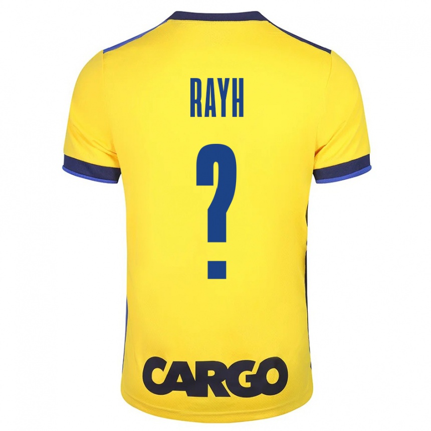 Moteriškas Guy Rayh #0 Geltona Namų Marškinėliai 2023/24 T-Shirt