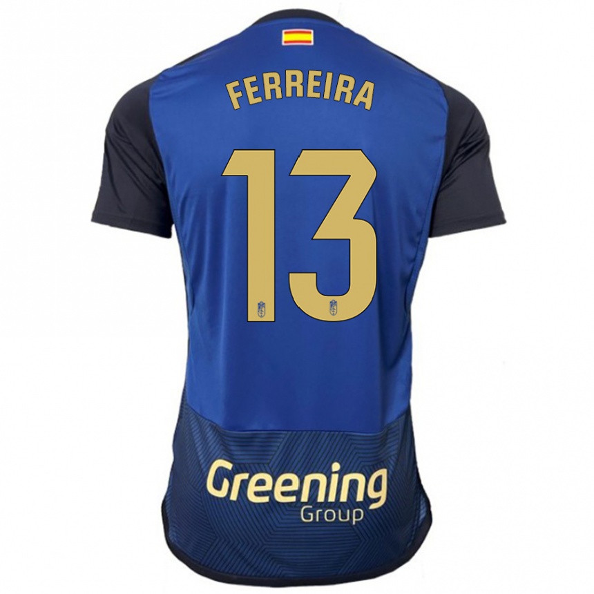 Moteriškas André Ferreira #13 Karinis Jūrų Laivynas Išvykos Marškinėliai 2023/24 T-Shirt