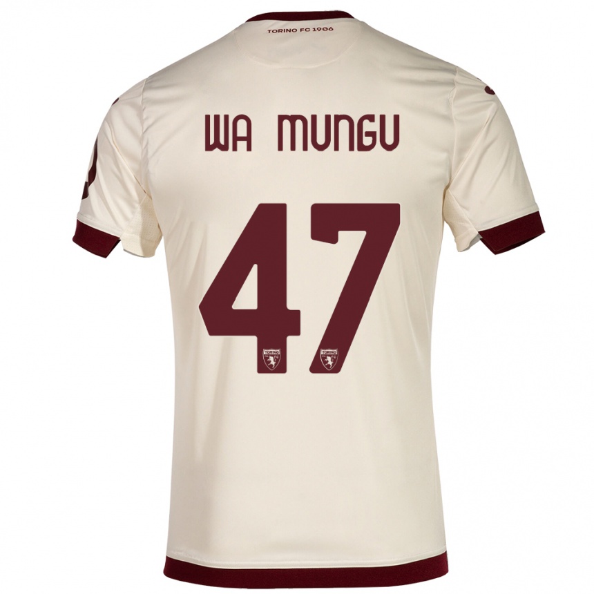 Moteriškas Vimoj Muntu Wa Mungu #47 Šampanas Išvykos Marškinėliai 2023/24 T-Shirt