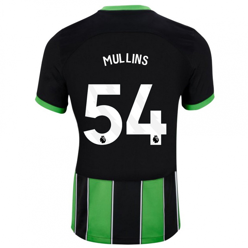 Moteriškas Jamie Mullins #54 Juoda Žalia Išvykos Marškinėliai 2023/24 T-Shirt