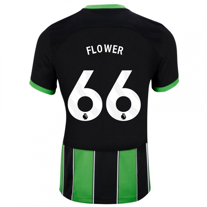 Moteriškas Louis Flower #66 Juoda Žalia Išvykos Marškinėliai 2023/24 T-Shirt