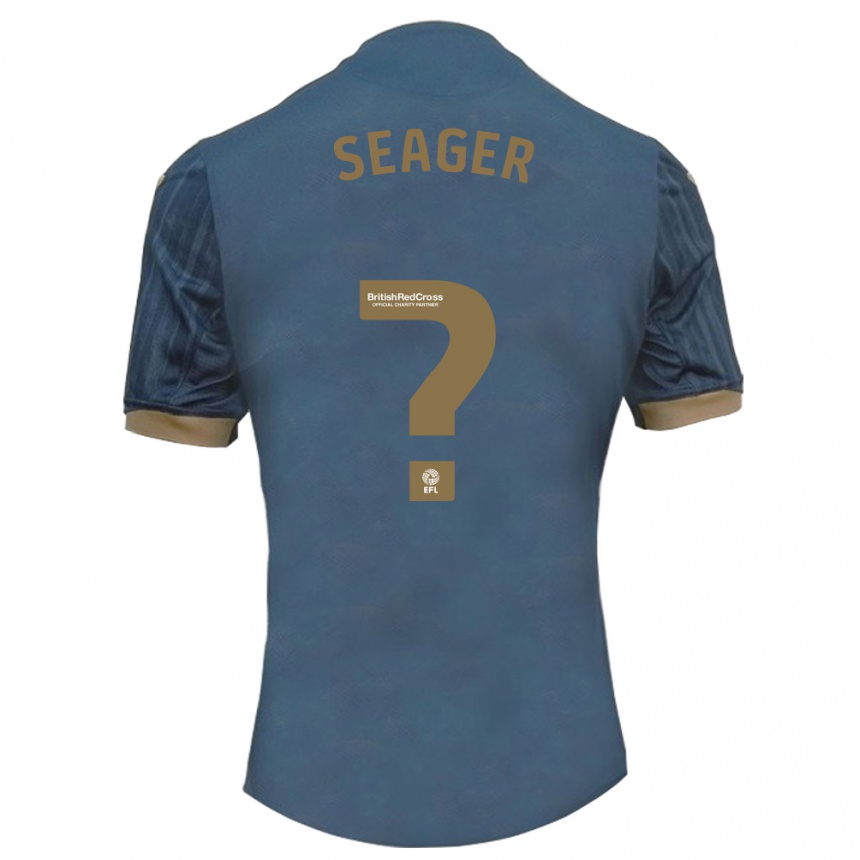 Moteriškas Sam Seager #0 Tamsi Žalsva Išvykos Marškinėliai 2023/24 T-Shirt