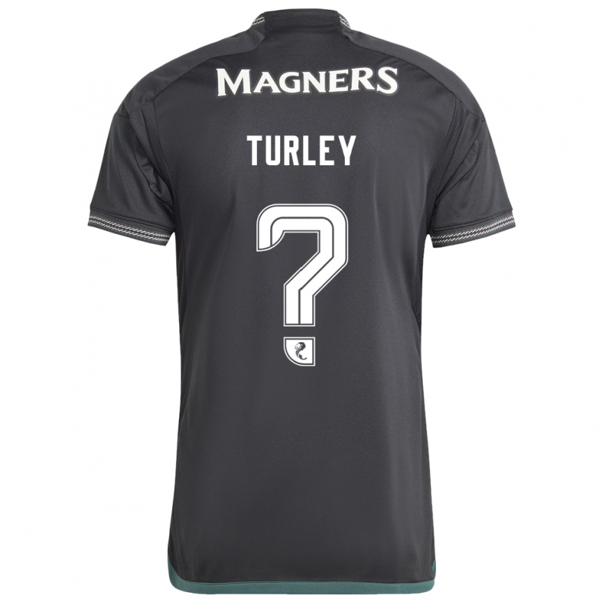 Moteriškas Francis Turley #0 Juoda Išvykos Marškinėliai 2023/24 T-Shirt