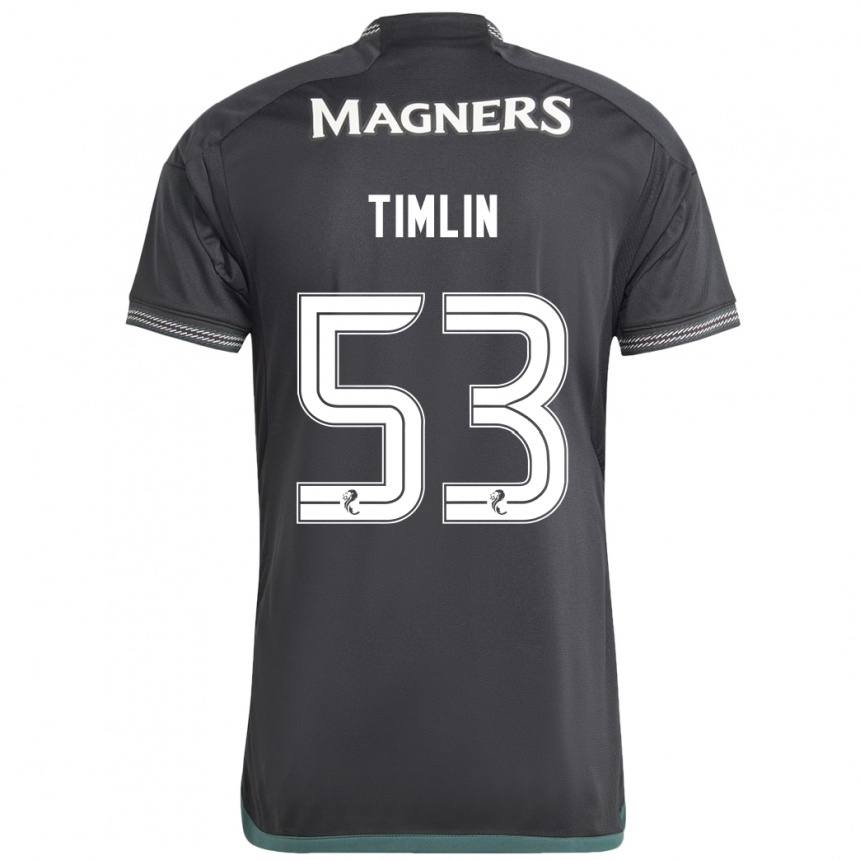 Moteriškas Sophie Timlin #53 Juoda Išvykos Marškinėliai 2023/24 T-Shirt