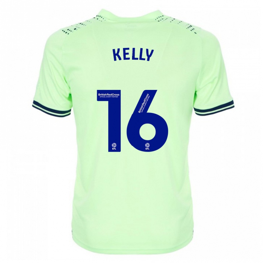 Moteriškas Martin Kelly #16 Karinis Jūrų Laivynas Išvykos Marškinėliai 2023/24 T-Shirt