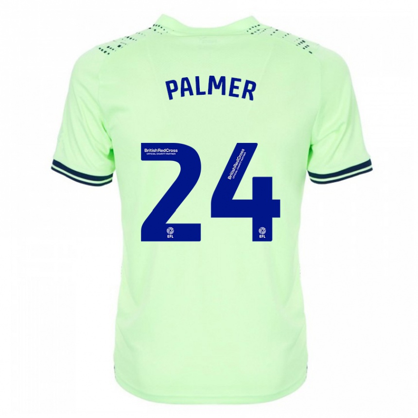 Moteriškas Alex Palmer #24 Karinis Jūrų Laivynas Išvykos Marškinėliai 2023/24 T-Shirt