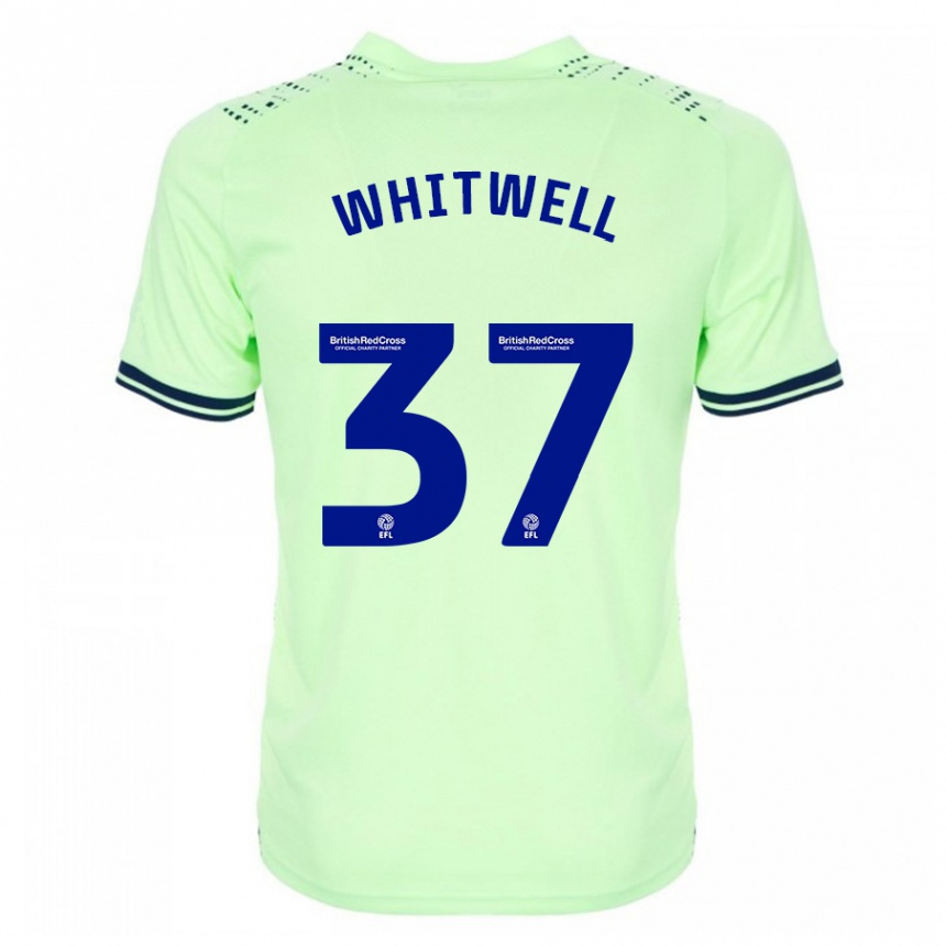 Moteriškas Harry Whitwell #37 Karinis Jūrų Laivynas Išvykos Marškinėliai 2023/24 T-Shirt