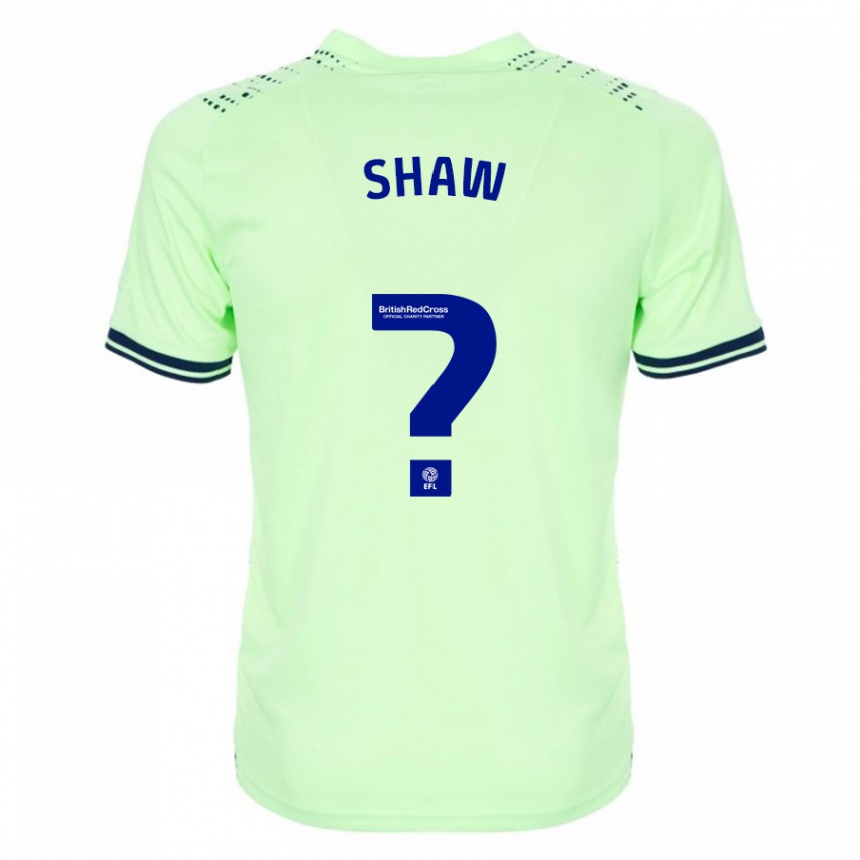 Moteriškas Josh Shaw #0 Karinis Jūrų Laivynas Išvykos Marškinėliai 2023/24 T-Shirt