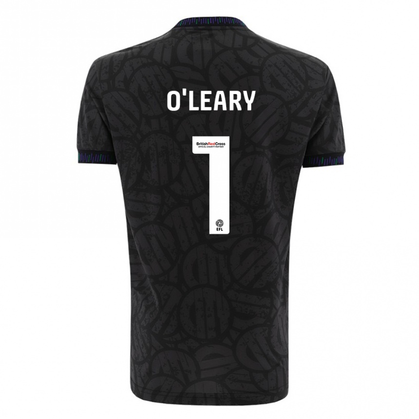 Moteriškas Max O'leary #1 Juoda Išvykos Marškinėliai 2023/24 T-Shirt