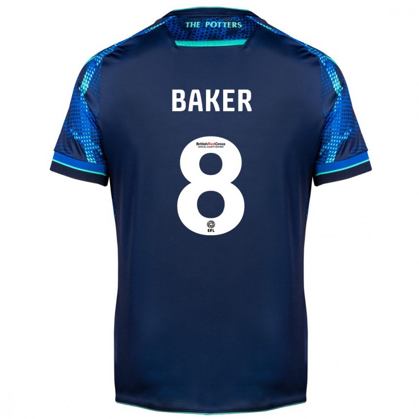 Moteriškas Lewis Baker #8 Karinis Jūrų Laivynas Išvykos Marškinėliai 2023/24 T-Shirt