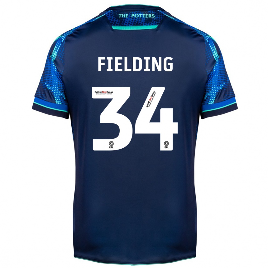 Moteriškas Frank Fielding #34 Karinis Jūrų Laivynas Išvykos Marškinėliai 2023/24 T-Shirt