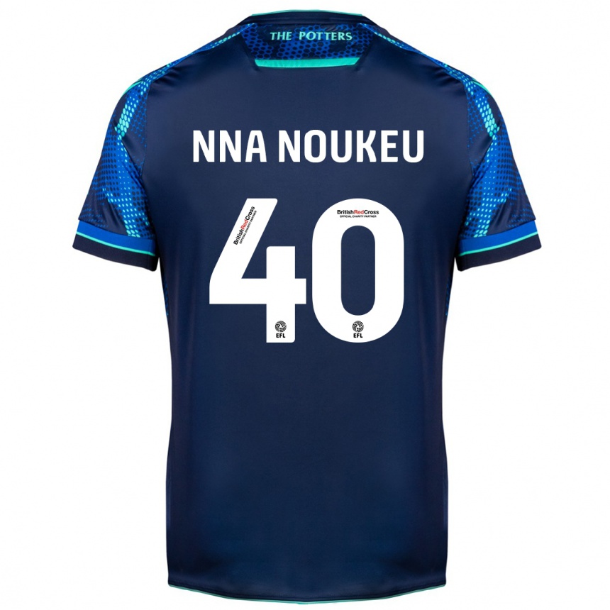 Moteriškas Blondy Nna Noukeu #40 Karinis Jūrų Laivynas Išvykos Marškinėliai 2023/24 T-Shirt