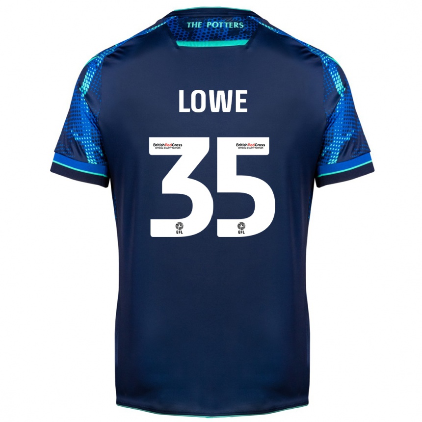 Moteriškas Nathan Lowe #35 Karinis Jūrų Laivynas Išvykos Marškinėliai 2023/24 T-Shirt