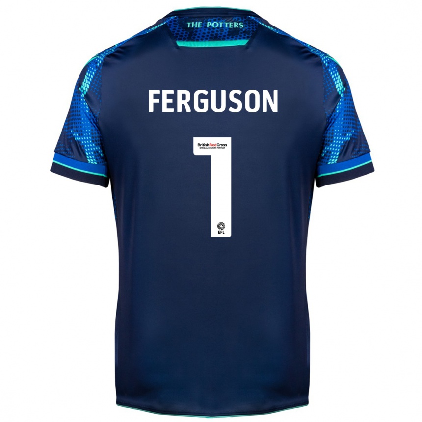 Moteriškas Georgie Ferguson #1 Karinis Jūrų Laivynas Išvykos Marškinėliai 2023/24 T-Shirt
