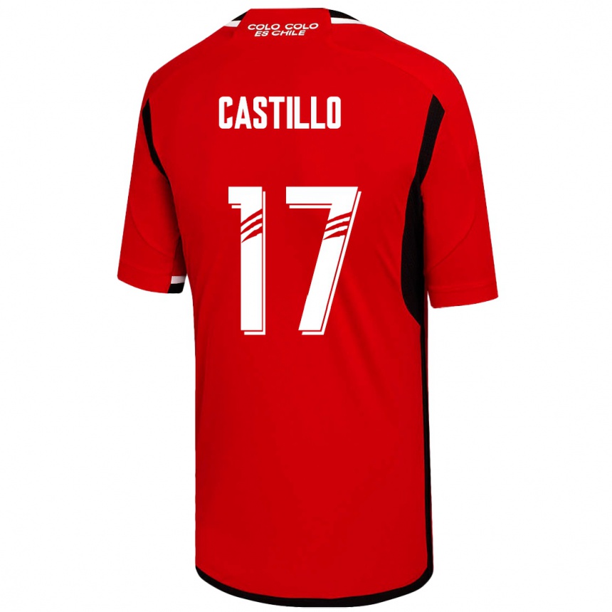 Moteriškas Fabián Castillo #17 Raudona Išvykos Marškinėliai 2023/24 T-Shirt