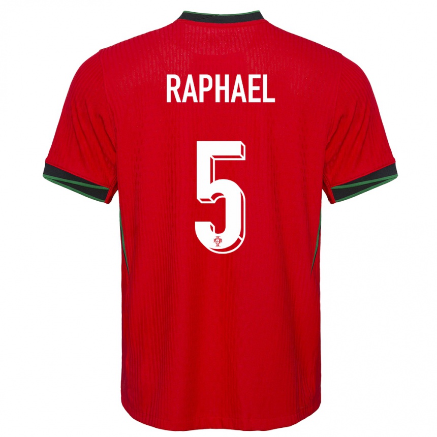 Vaikiškas Portugalija Raphael Guerreiro #5 Raudona Namų Marškinėliai 24-26 T-Shirt