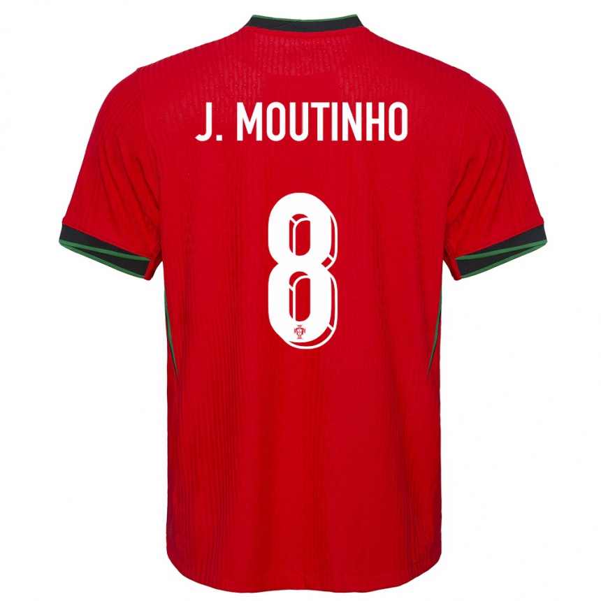 Vaikiškas Portugalija Joao Moutinho #8 Raudona Namų Marškinėliai 24-26 T-Shirt