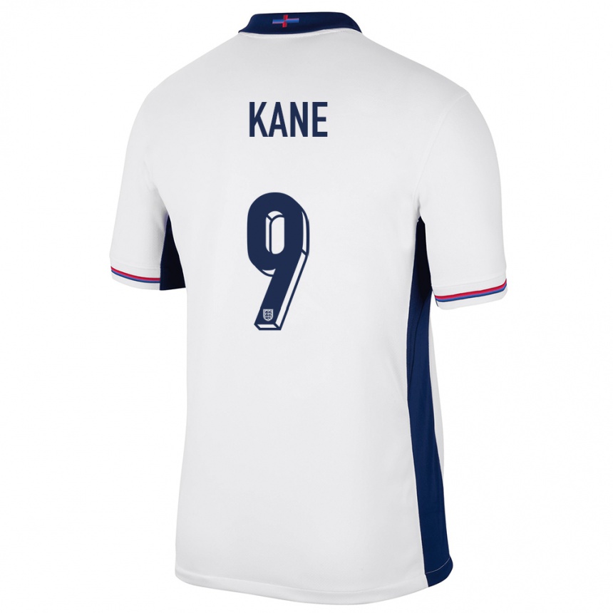 Vaikiškas Anglija Harry Kane #9 Baltas Namų Marškinėliai 24-26 T-Shirt