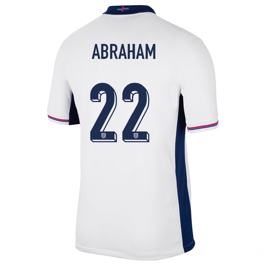 Vaikiškas Anglija Tammy Abraham #22 Baltas Namų Marškinėliai 24-26 T-Shirt