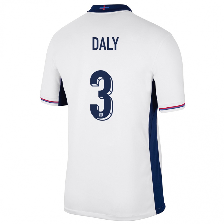 Vaikiškas Anglija Rachel Daly #3 Baltas Namų Marškinėliai 24-26 T-Shirt