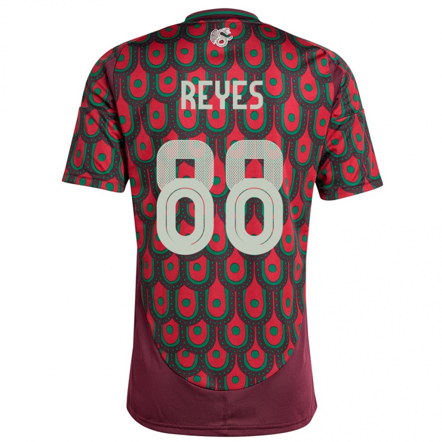 Vaikiškas Meksika Maricarmen Reyes #88 Maroon Namų Marškinėliai 24-26 T-Shirt