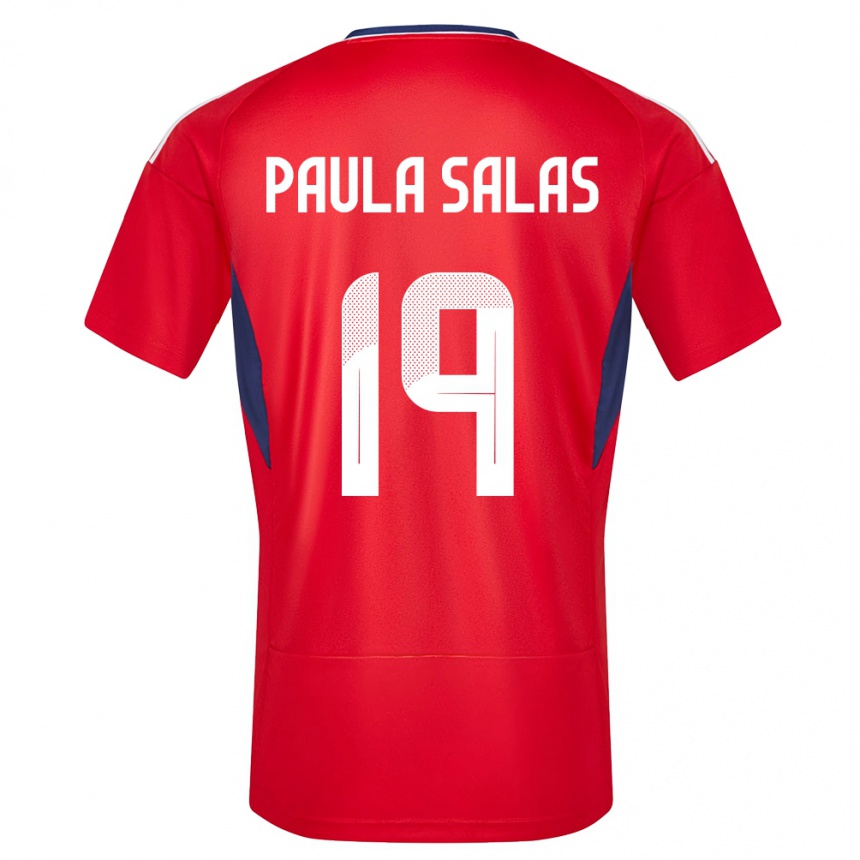 Vaikiškas Kosta Rika Maria Paula Salas #19 Raudona Namų Marškinėliai 24-26 T-Shirt