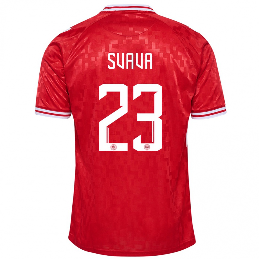 Vaikiškas Danija Sofie Svava #23 Raudona Namų Marškinėliai 24-26 T-Shirt