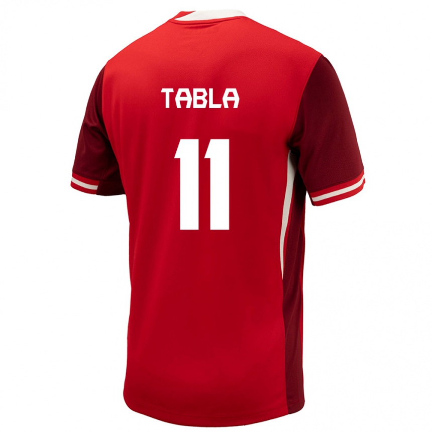 Vaikiškas Kanada Ballou Tabla #11 Raudona Namų Marškinėliai 24-26 T-Shirt