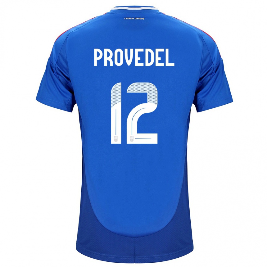 Vaikiškas Italija Ivan Provedel #12 Mėlyna Namų Marškinėliai 24-26 T-Shirt