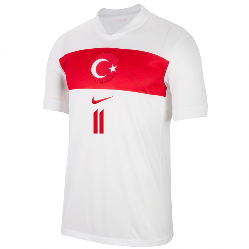 Vaikiškas Turkija Emir Bars #11 Baltas Namų Marškinėliai 24-26 T-Shirt