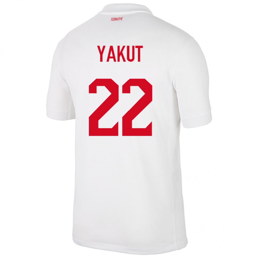 Vaikiškas Turkija Narin Yakut #22 Baltas Namų Marškinėliai 24-26 T-Shirt